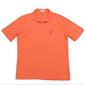johnnie-O west coast prep tangerine polo shirt med
